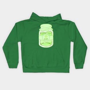 Kawaii Lime Jam Kids Hoodie